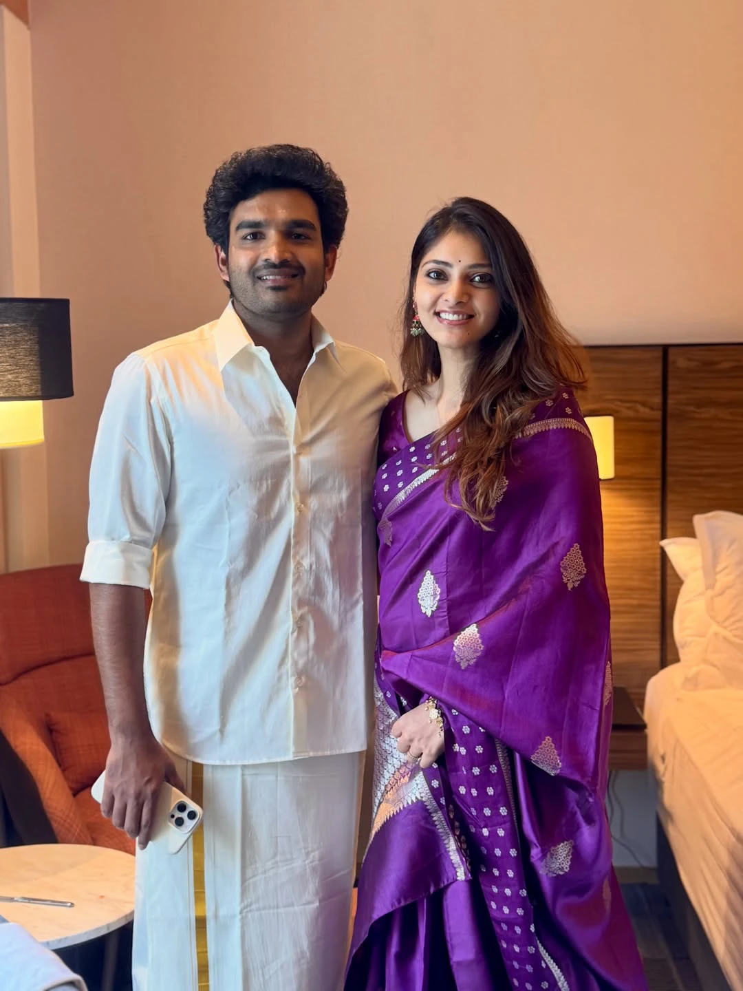 Kiran Abbavaram Wife Rahasya Gorak Shares Ugadi Special Photos