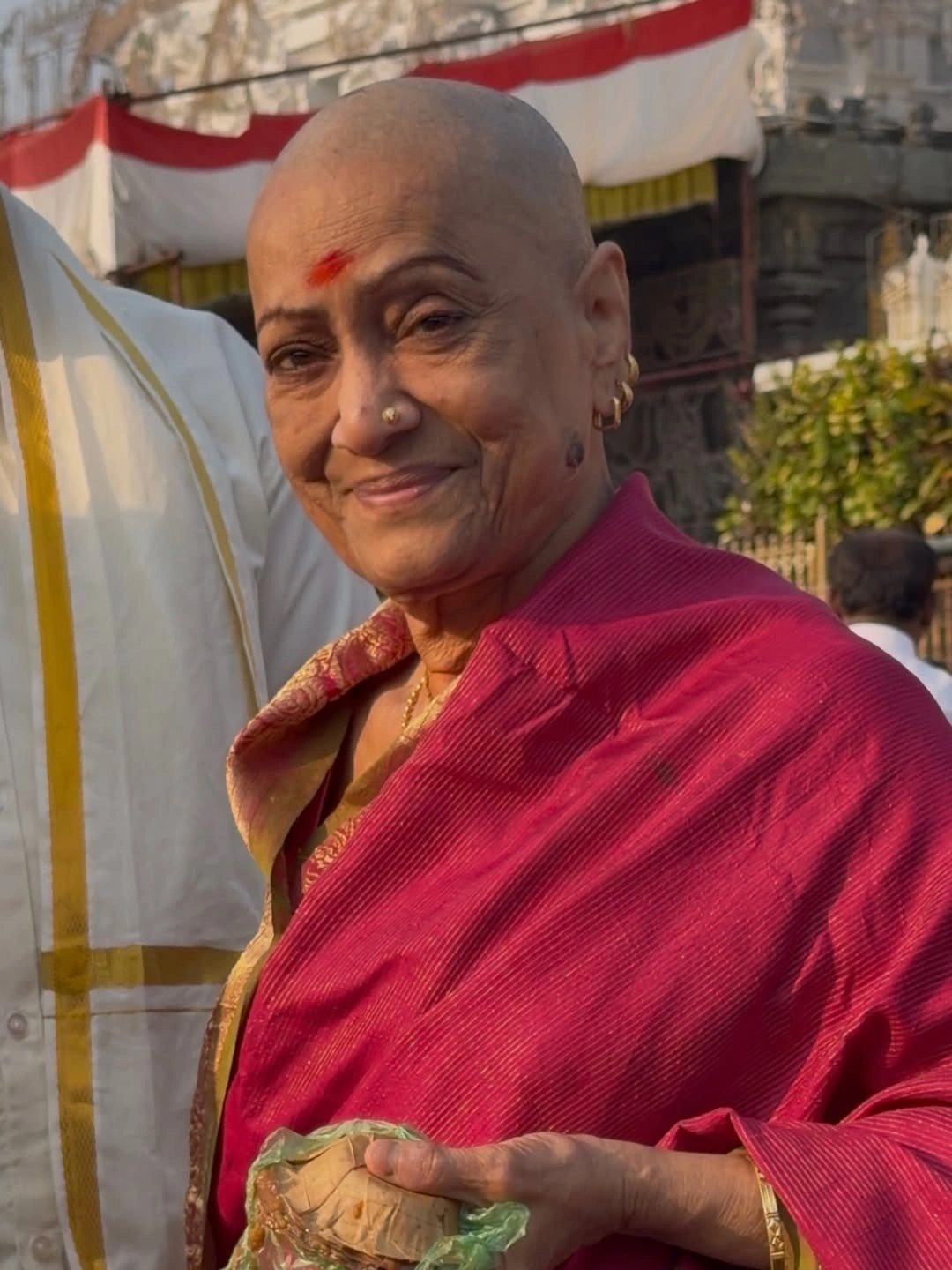 Senior Actress Rama Prabha Latest Photos from Tirumala