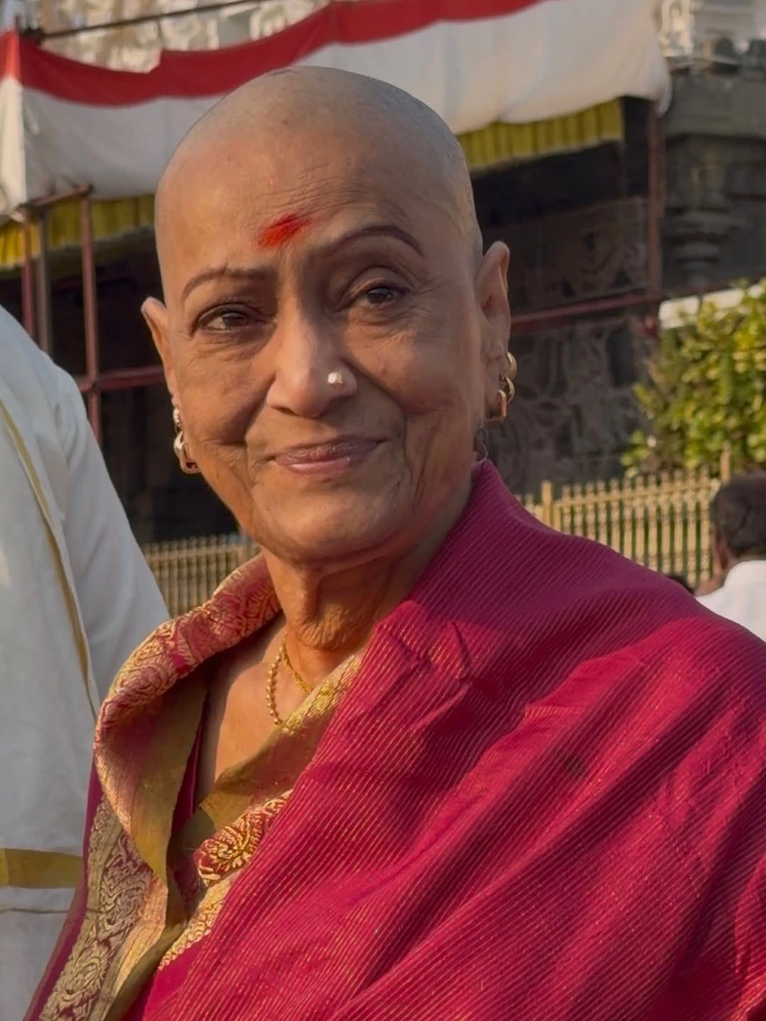 Senior Actress Rama Prabha Latest Photos from Tirumala