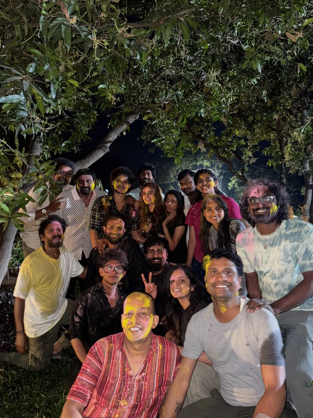 Rasha Thadani Jayakrishna Holi Celebrations