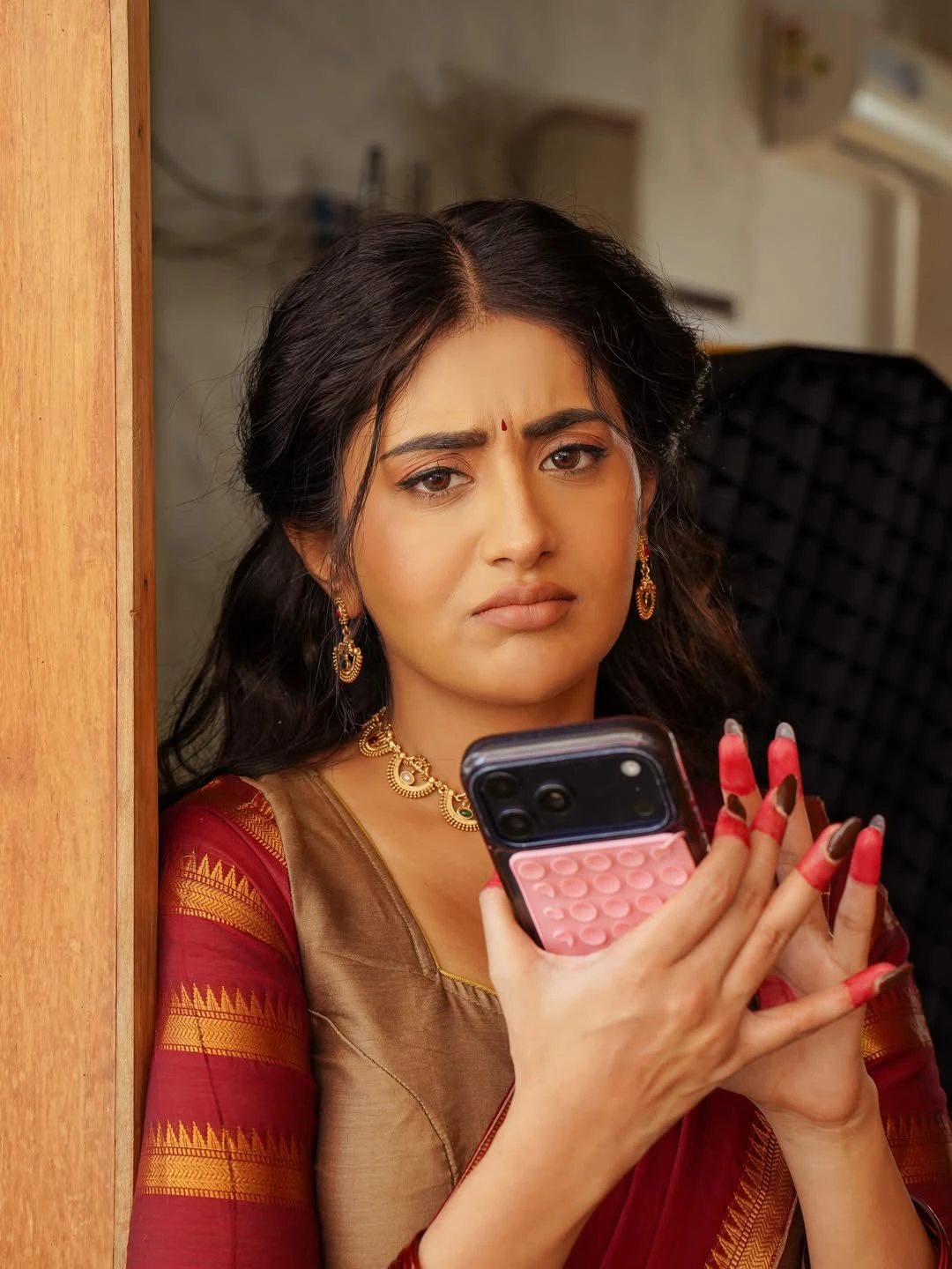 Rashi Singh Stunning Looks in Half Saree For Ugadi