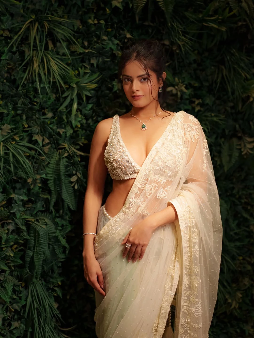 Riddhi Kumaar Stunning Looks in White Dress