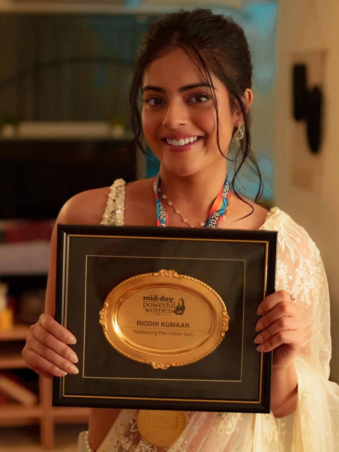 Riddhi Kumaar Stunning Looks in White Dress