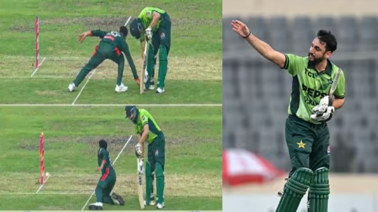 BAN vs PAK : సూప‌ర్ ట్విస్ట్.. సాయం చేయ‌బోయే వికెట్ పాయె.. స‌ల్మాన్ అలీ ఫ్యూజులు ఔట్‌