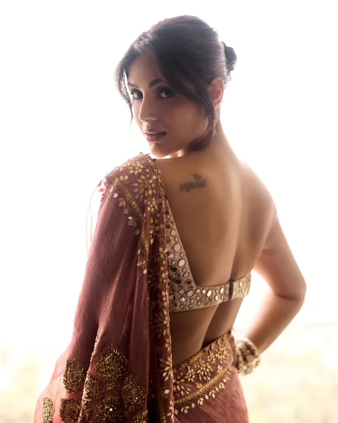 Samyuktha Menon Stunning Looks in Saree