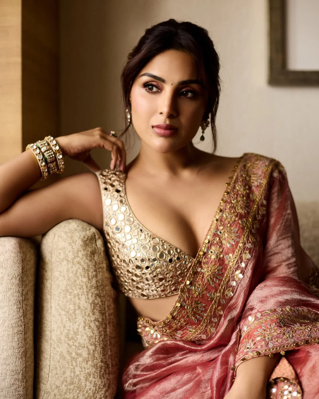 Samyuktha Menon Stunning Looks in Saree