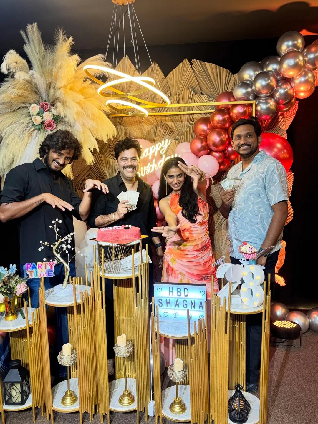 Shagna sri venun Birthday Celebrations