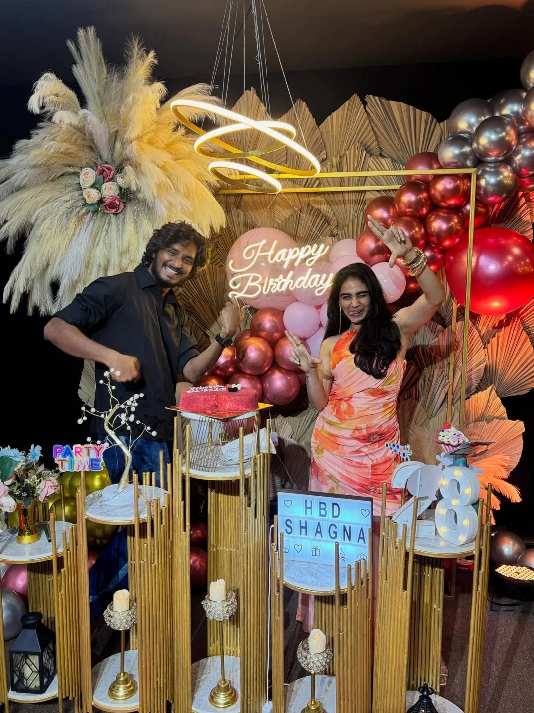 Shagna sri venun Birthday Celebrations