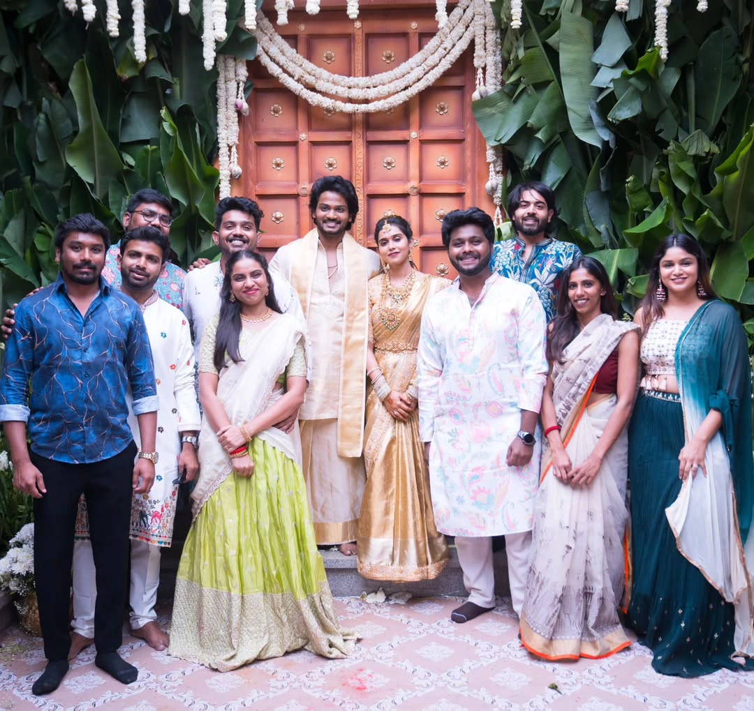 Shanmukh Jaswanth Engagement Photos
