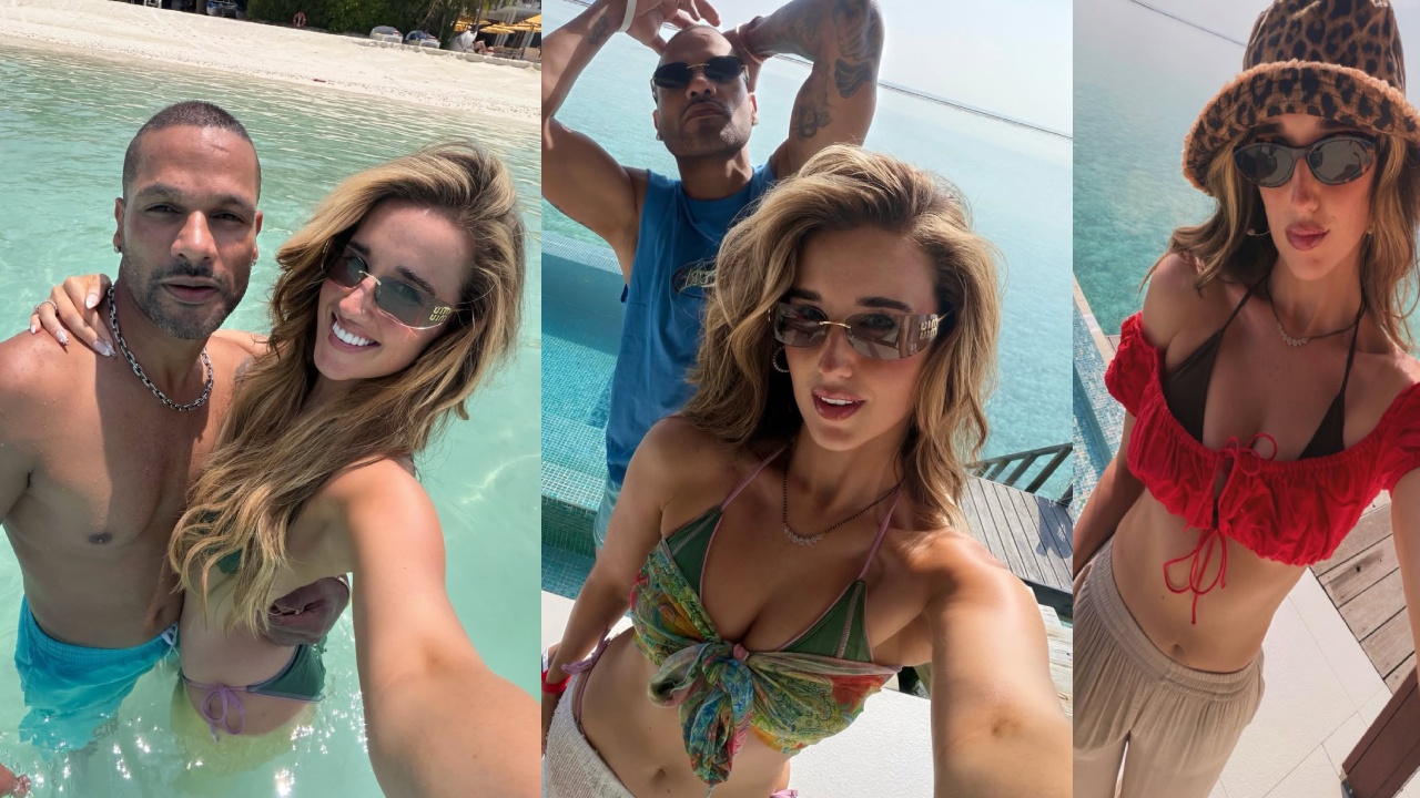 Shikhar Dhawan : మాల్దీవుల్లో హ‌నీమూన్‌.. సోఫీ షైన్‌తో క‌లిసి ఎంజాయ్ చేస్తున్న శివ‌ర్ ధావ‌న్.. ఫోటోలు వైర‌ల్‌