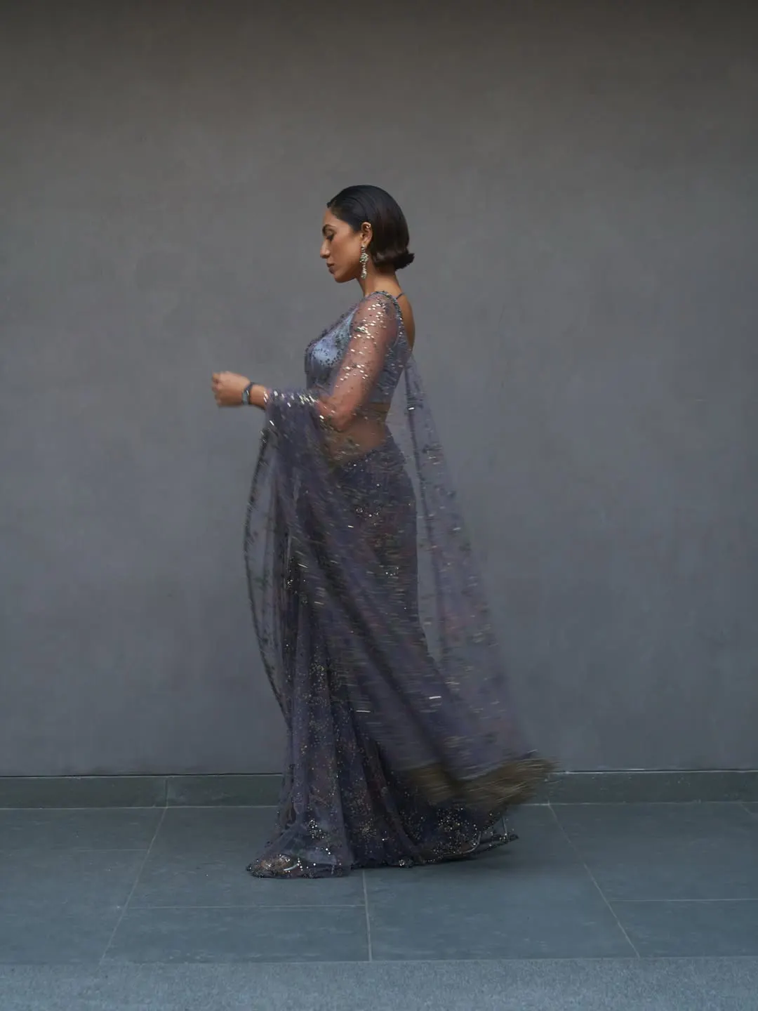 Sobhita Dhulipala Stunning Looks in Transparent Saree