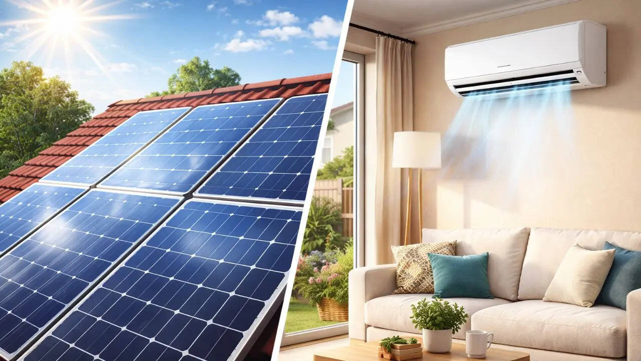 Solar Panels : బాబోయ్ సమ్మర్.. మీ ఇంట్లో 1.5 టన్ AC కోసం ఎన్ని సోలార్ ప్యానెల్స్ అవసరమో తెలుసా? ఫుల్ గైడ్