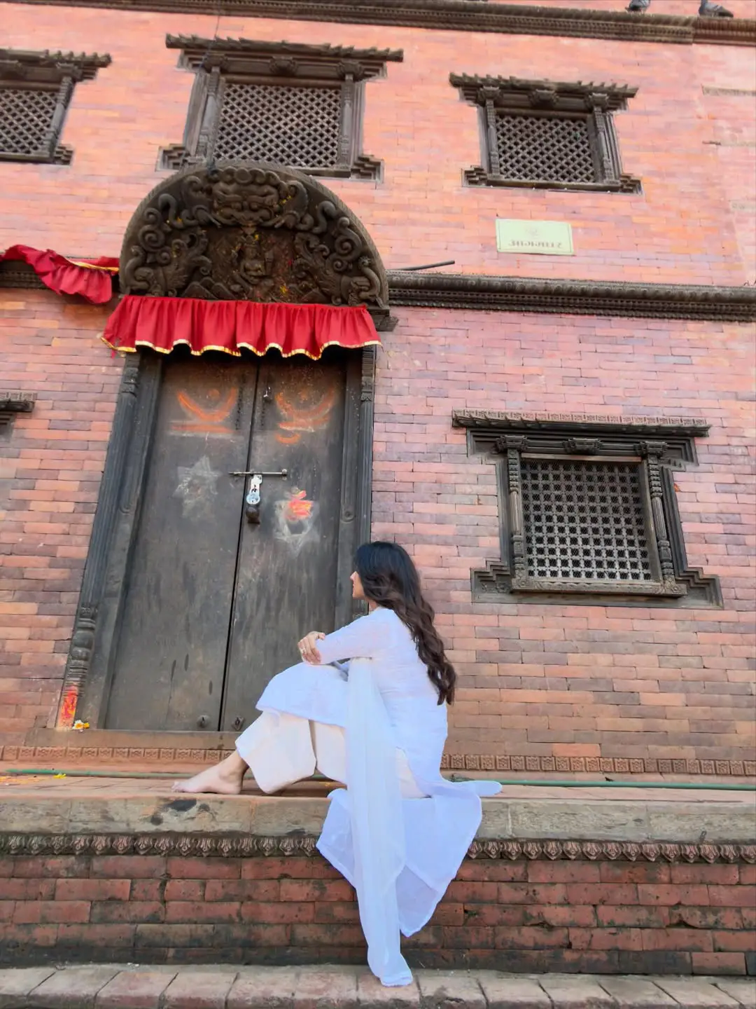 Sonal Chauhan at Pashupatinath Temple