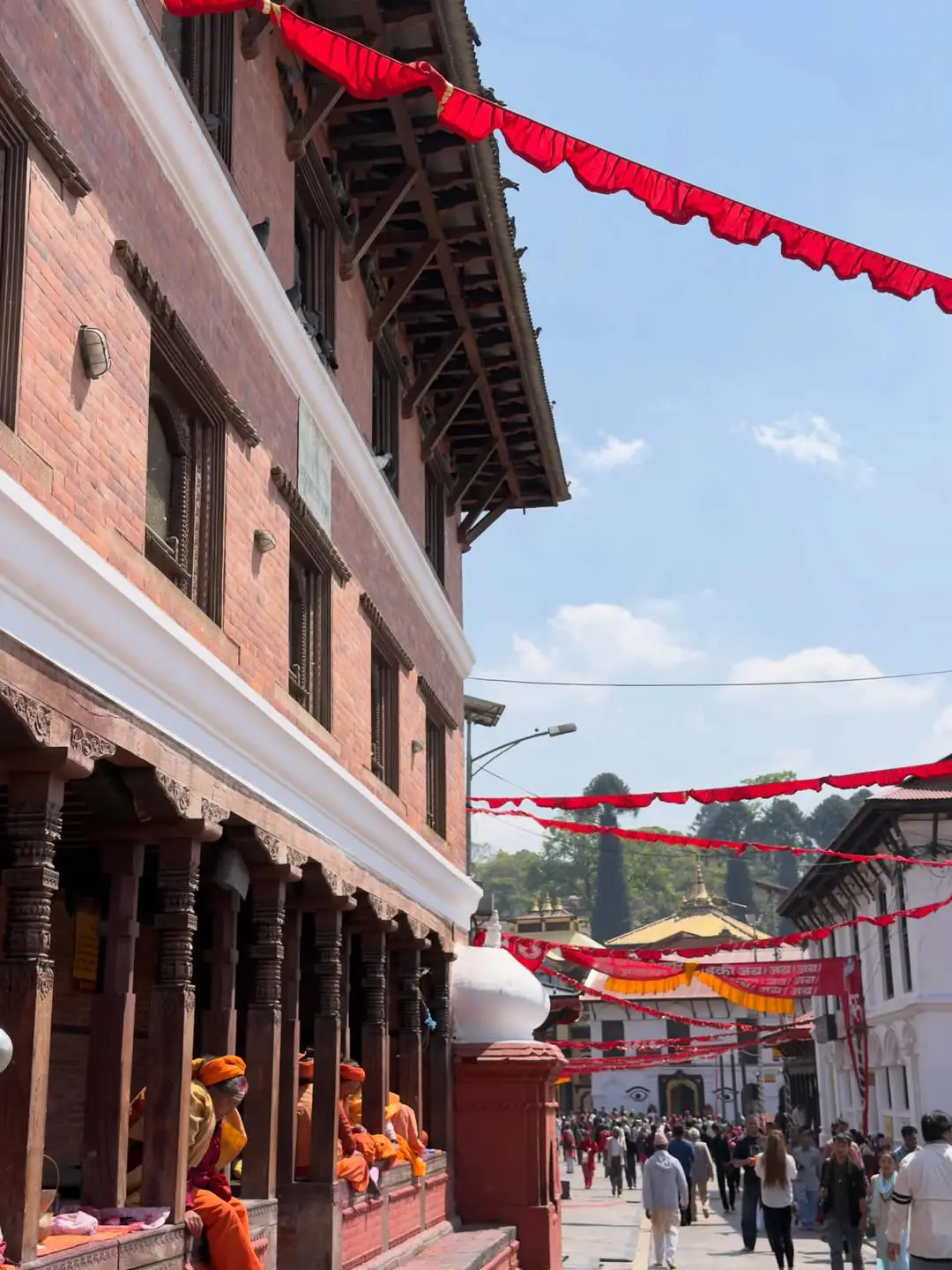 Sonal Chauhan at Pashupatinath Temple