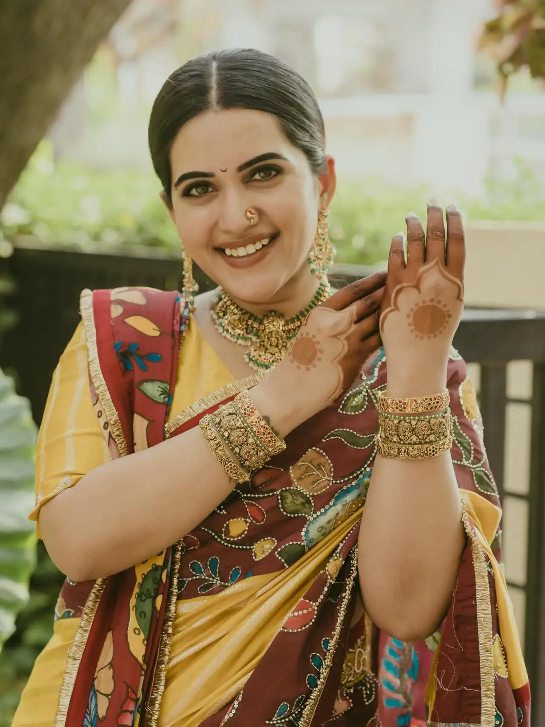 Sravanthi Chokkarapu Sri Rama Navami Special Photos