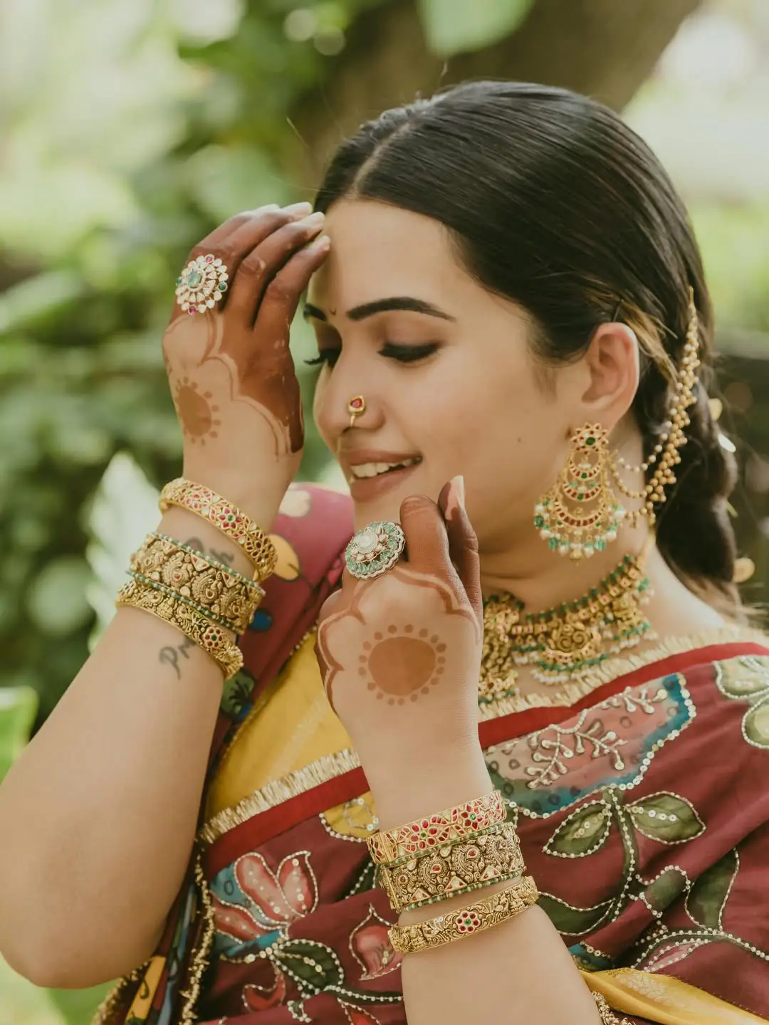 Sravanthi Chokkarapu Sri Rama Navami Special Photos