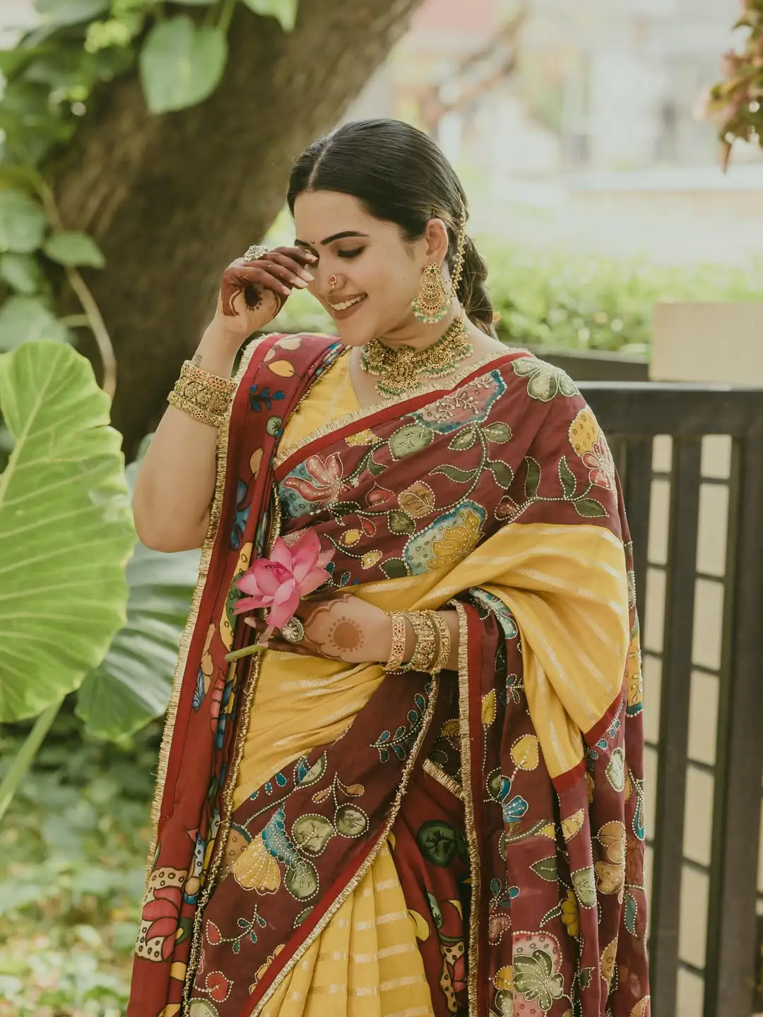 Sravanthi Chokkarapu Sri Rama Navami Special Photos