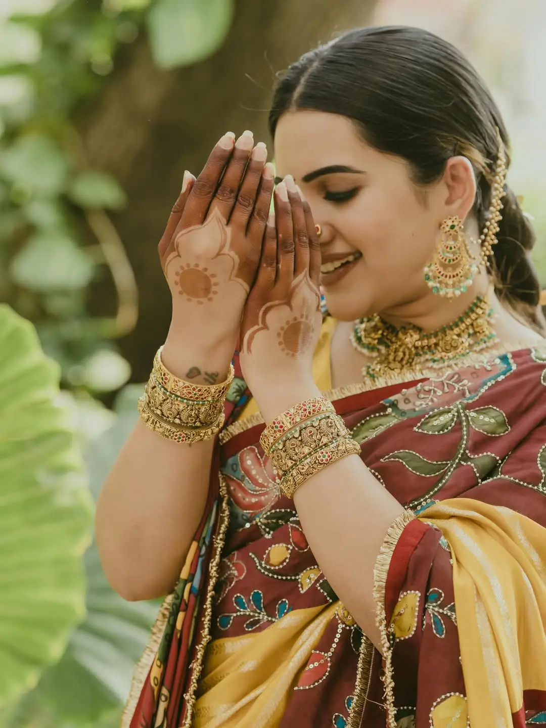 Sravanthi Chokkarapu Sri Rama Navami Special Photos