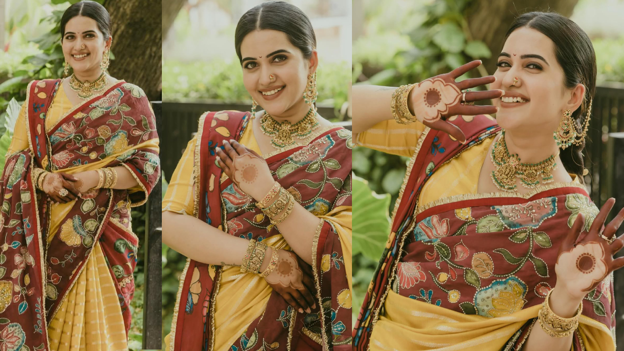 Sravanthi Chokkarapu: చేతినిండా గోరింటాకుతో.. పండగపూట పద్దతిగా.. స్రవంతి శ్రీరామనవమికి స్పెషల్ ఫోటోస్