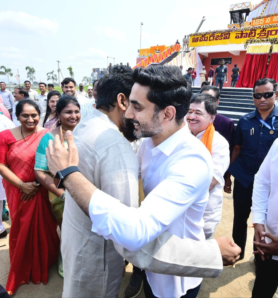 Amarajeevi Potti Sriramulu Statue Of Sacrifice Opening Ceremony in Amaravathi