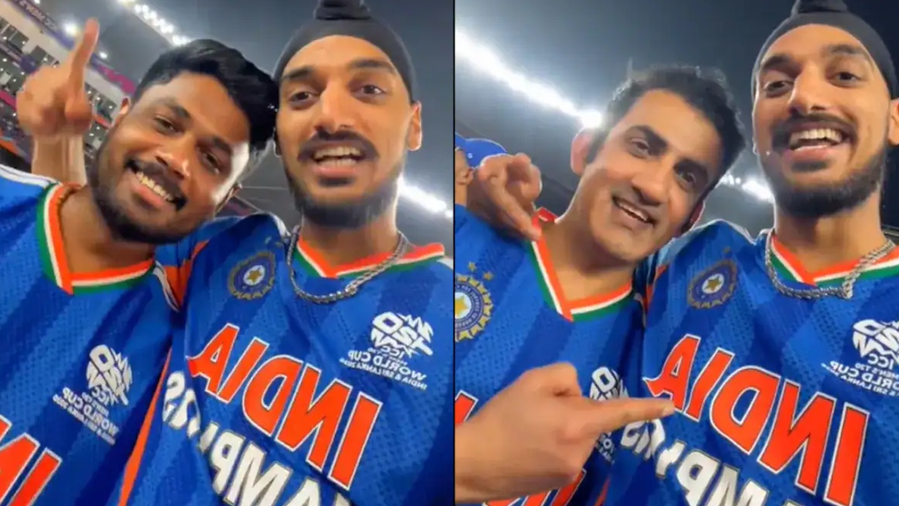 T20 World Cup 2026 : సంజూ శాంస‌న్‌, గౌత‌మ్ గంభీర్‌ను ట్రోల్ చేసిన అర్ష్‌దీప్ సింగ్‌.. చివ‌రికి అంటూ..