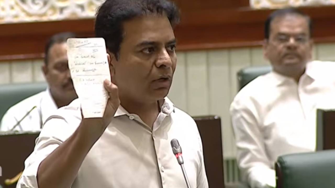 Telangana Assembly : అసెంబ్లీ నుంచి బీఆర్ఎస్ సభ్యులు వాకౌట్.. కేటీఆర్ కీలక కామెంట్స్..