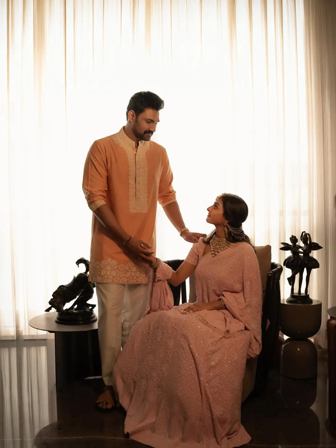 Tollywood hero bellamkonda sreenivas engagement photos