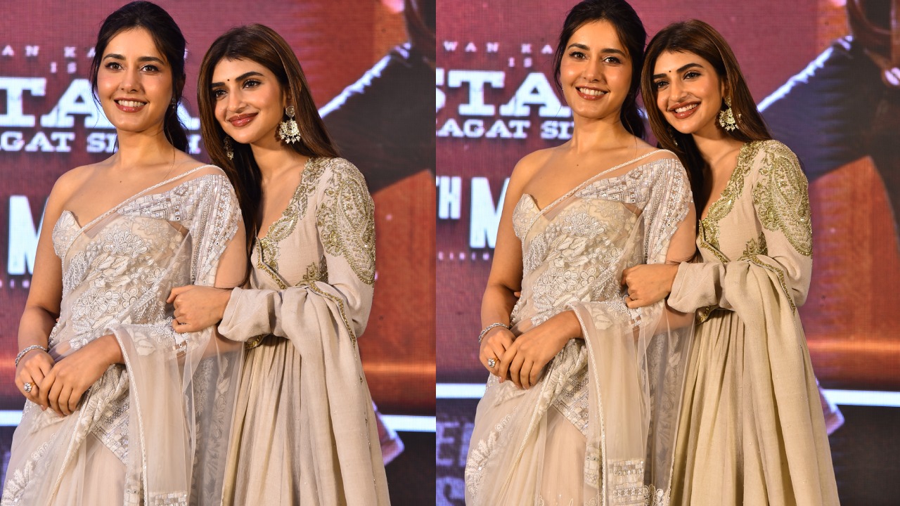 Sreeleela Raashii Khanna : ఉస్తాద్ భామలు.. ప్రమోషన్స్ లో సందడి చేసిన రాశీఖన్నా, శ్రీలీల.. ఫొటోలు..