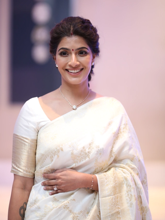 Varalaxmi Sarathkumar Attends Cinema Event with Husband Nicholai Sachdev