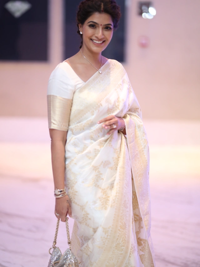 Varalaxmi Sarathkumar Attends Cinema Event with Husband Nicholai Sachdev