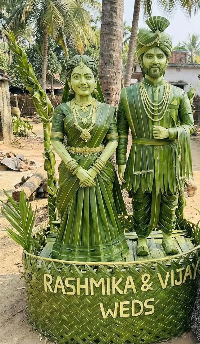 Vijay Deverakonda Rashmika Mandanna Satyanarayana Swami Vratham in Own Village