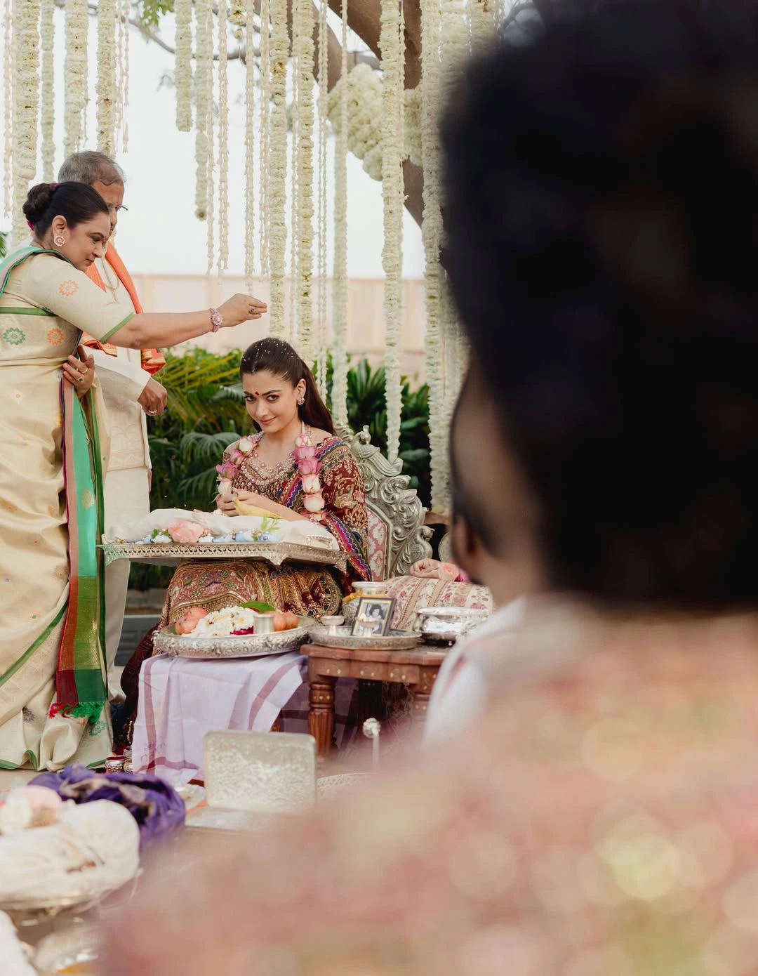 Vijay Deverakonda Rashmika Mandanna Pradhanam and Mehendi Celebrations