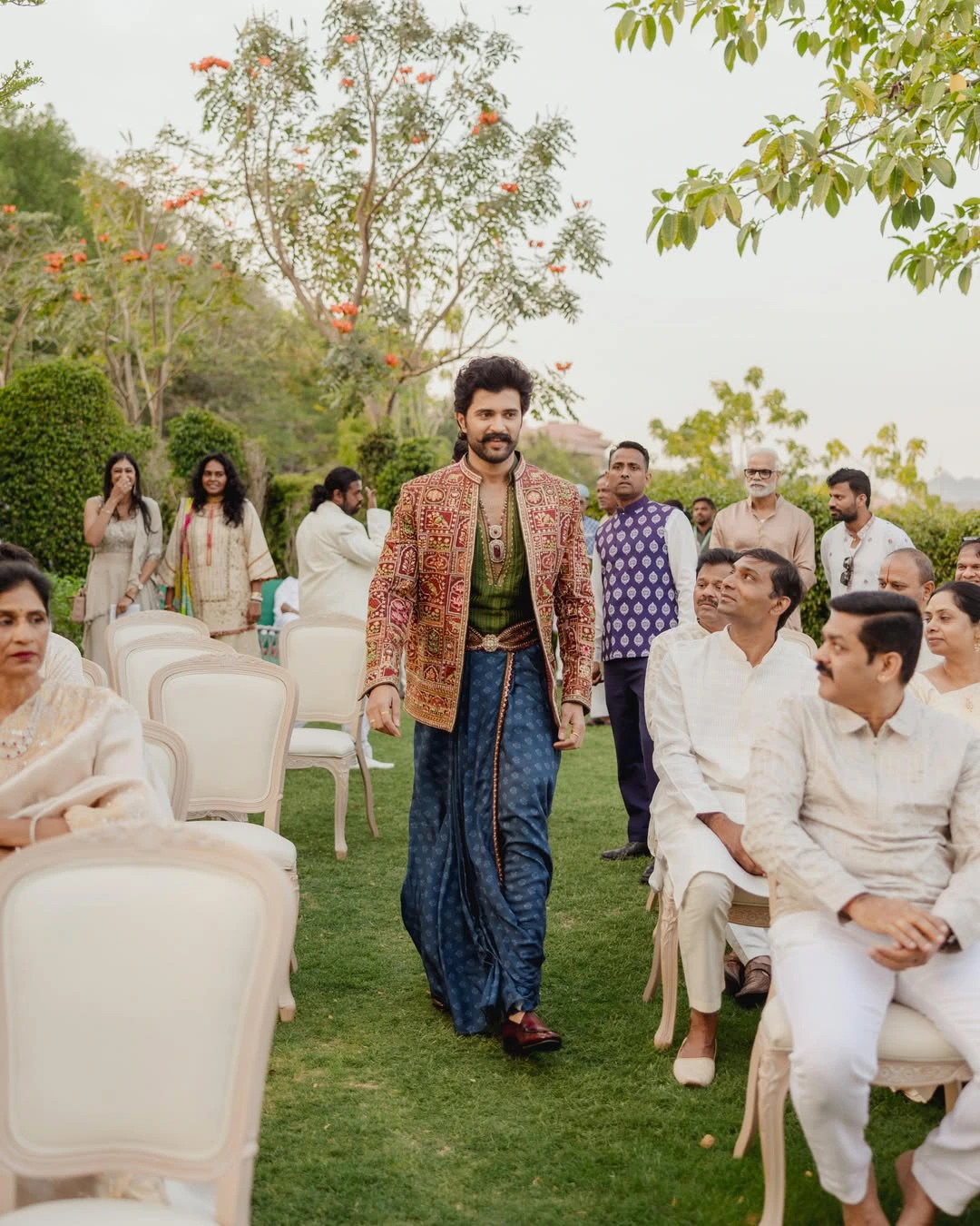Vijay Deverakonda Rashmika Mandanna Pradhanam and Mehendi Celebrations