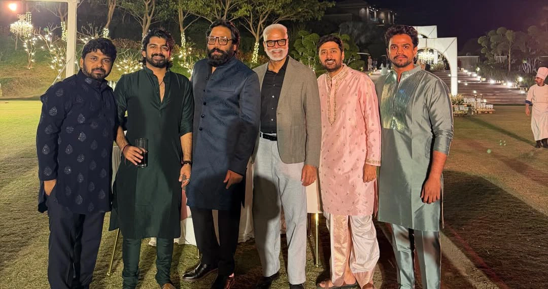 Tollywood Directors enjoying in Vijay Rashmika Marriage at Udaipur