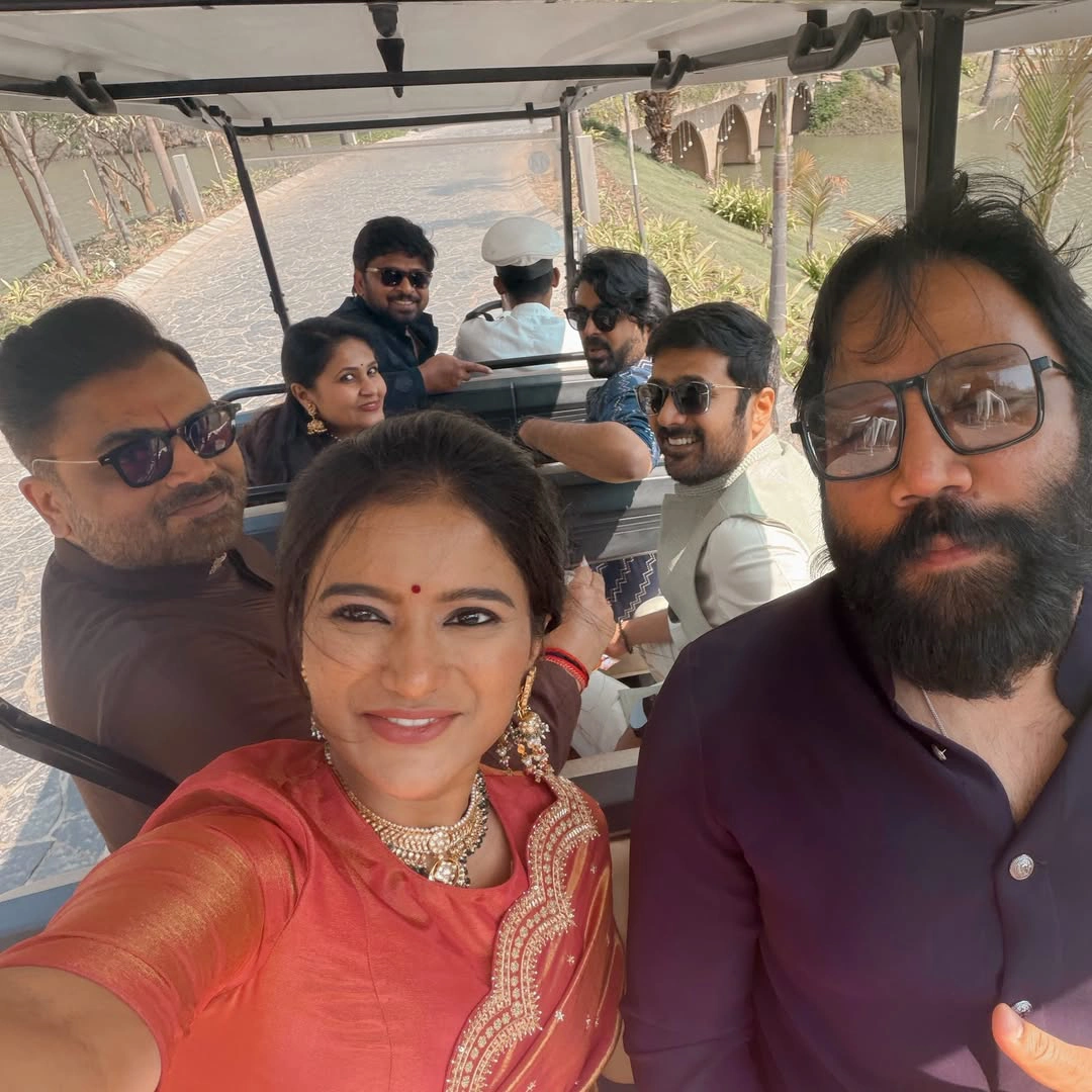Tollywood Directors enjoying in Vijay Rashmika Marriage at Udaipur