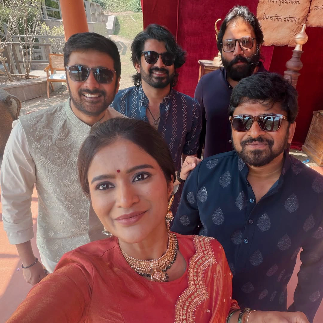Tollywood Directors enjoying in Vijay Rashmika Marriage at Udaipur