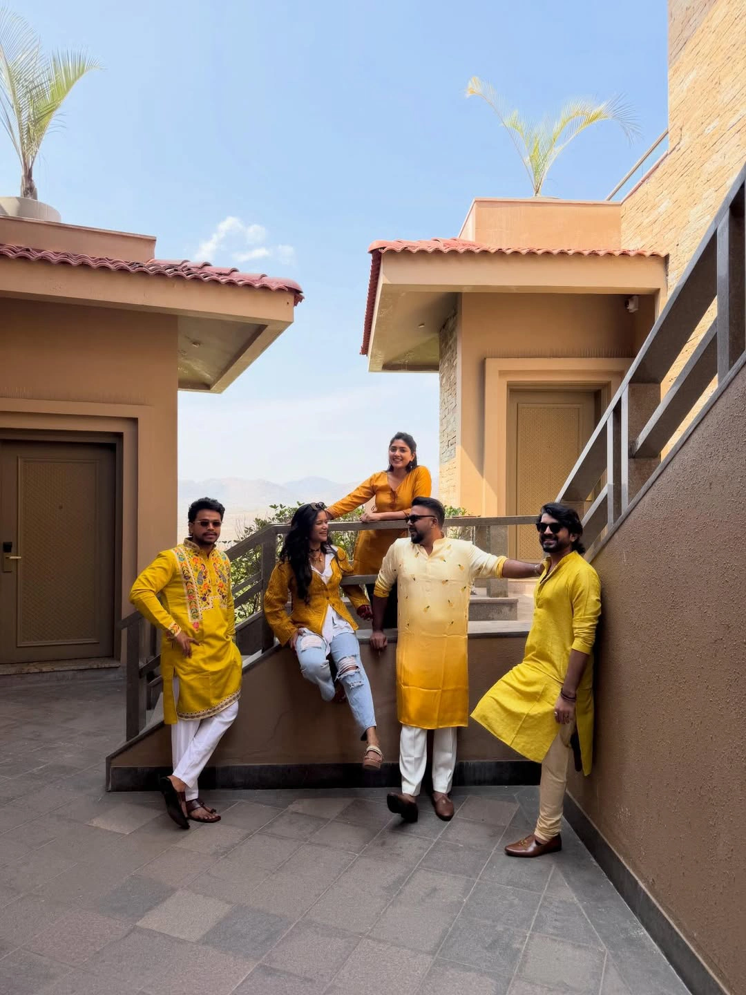 Tollywood Directors enjoying in Vijay Rashmika Marriage at Udaipur