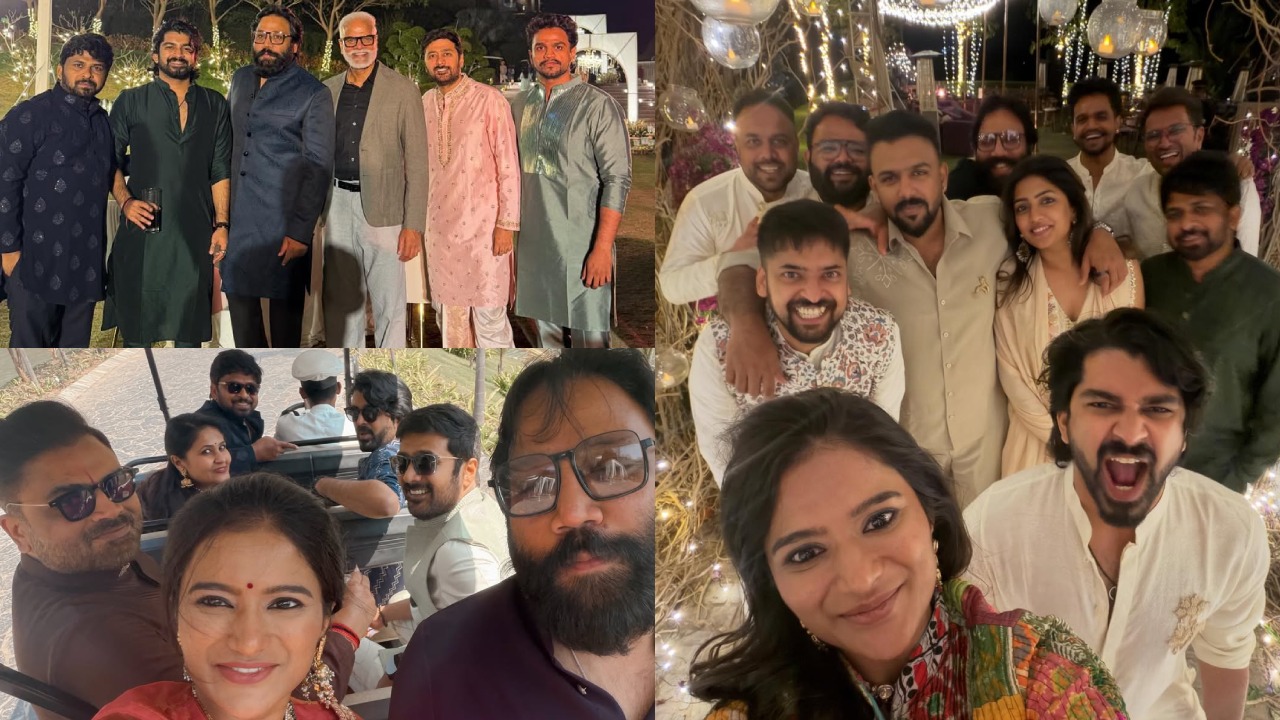 Vijay Rashmika Marriage : విజయ్ రష్మిక పెళ్లిలో సందడి చేసిన దర్శకులు, సెలబ్రిటీలు.. ఫోటోలు చూశారా?
