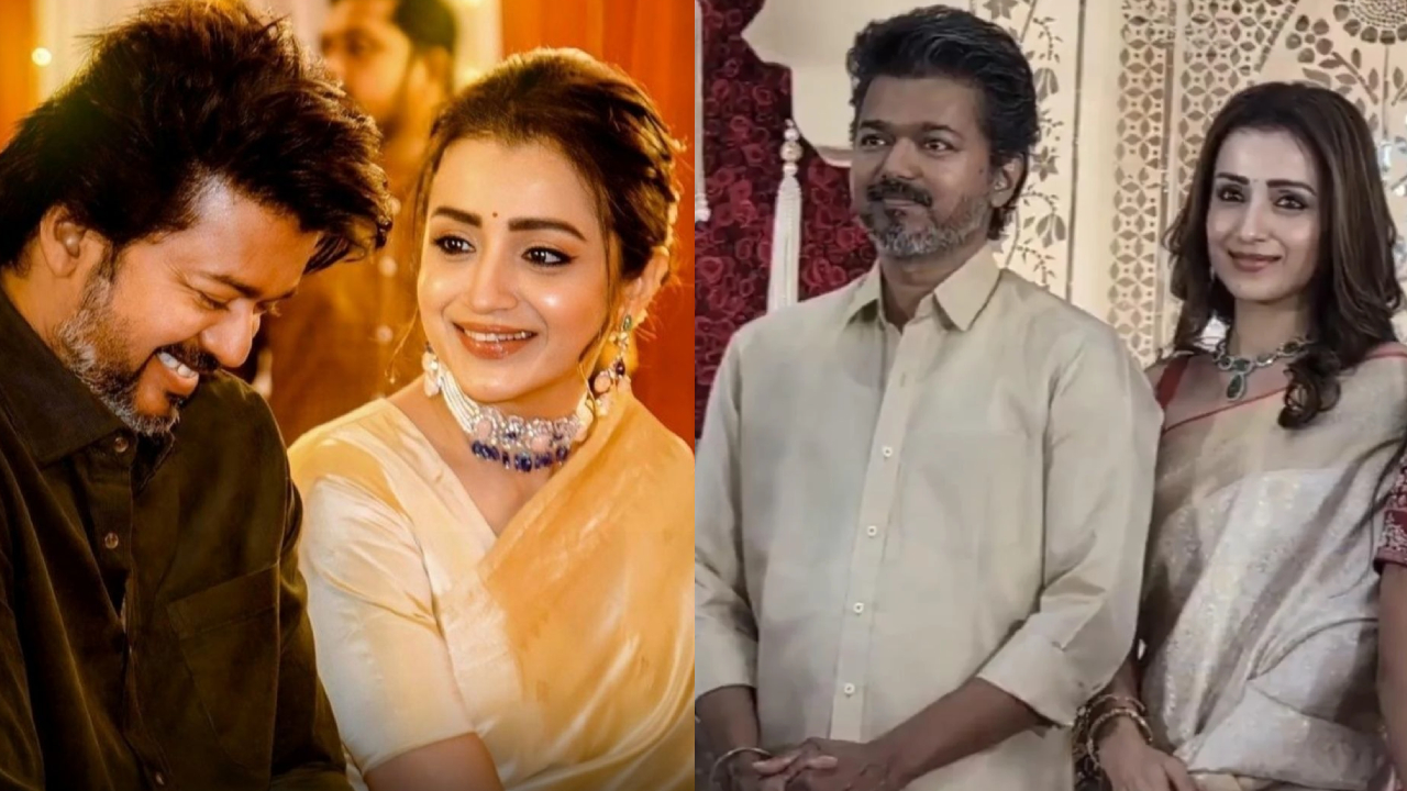 Vijay- Trisha: త్రిషతో కలిసి పెళ్లికొచ్చిన విజయ్.. ఇద్దరు ఒకే కారులో.. ఇద్దరి రిలేషన్ నిజమేనా?