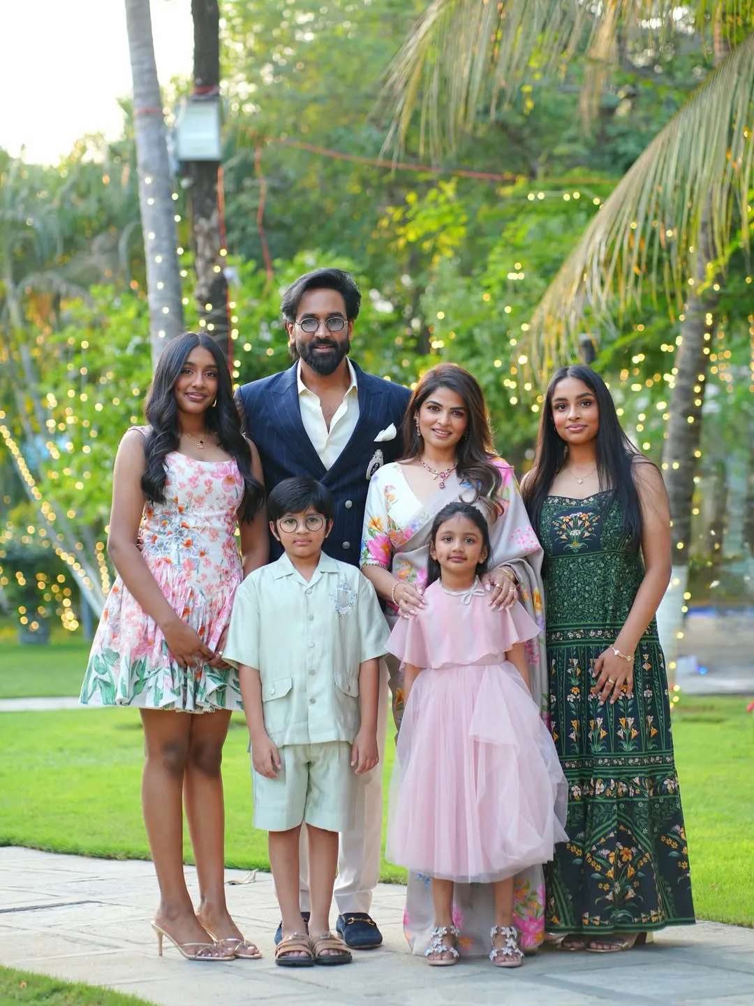 Manchu Vishnu Wife Viranica Shares Ugadi Special Family Photos