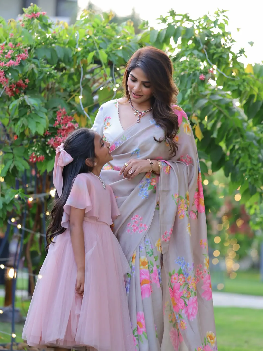 Manchu Vishnu Wife Viranica Shares Ugadi Special Family Photos