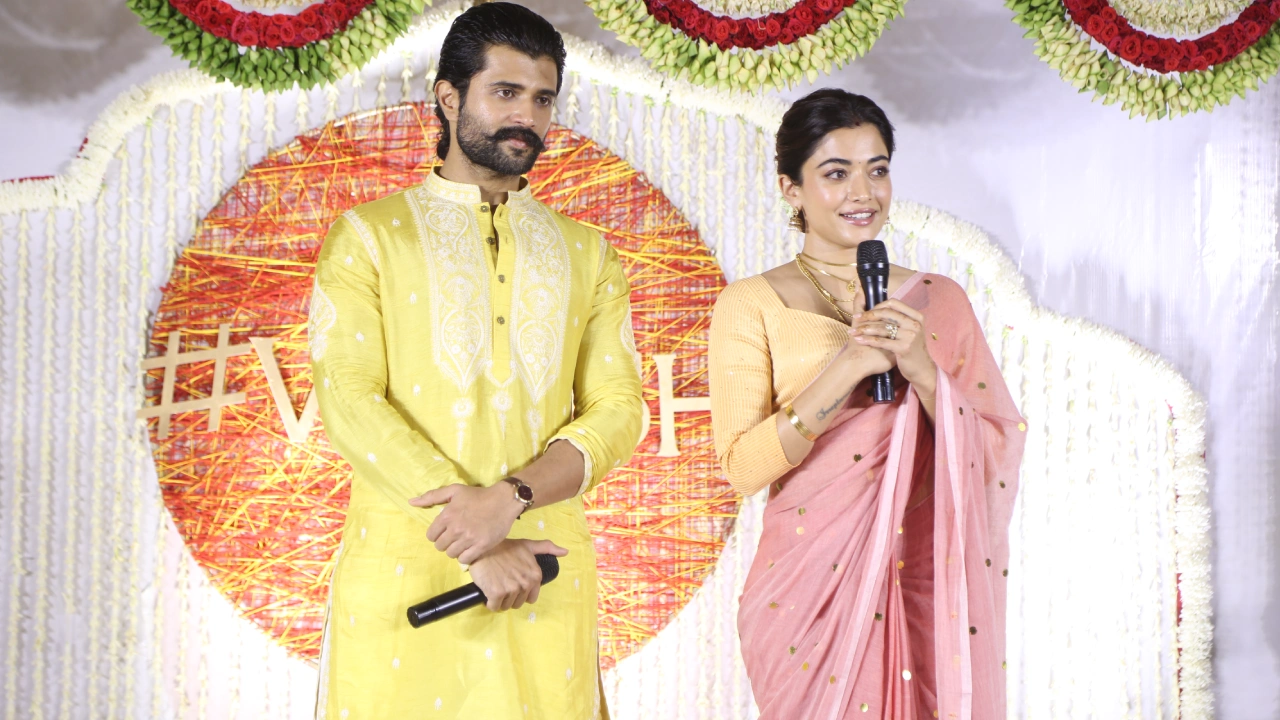 Vijay Deverakonda Rashmika Mandanna Media Meet