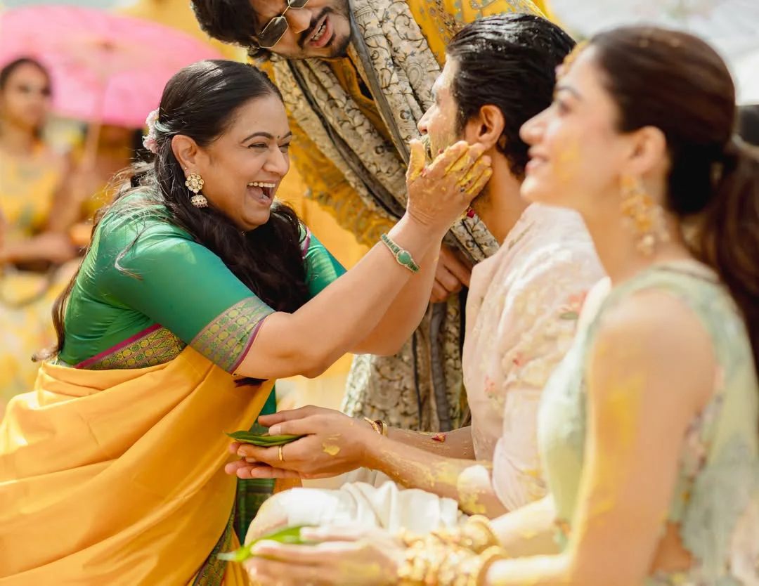 Virosh Vijay Deverakonda Rashmika Mandanna Haldi Ceremony