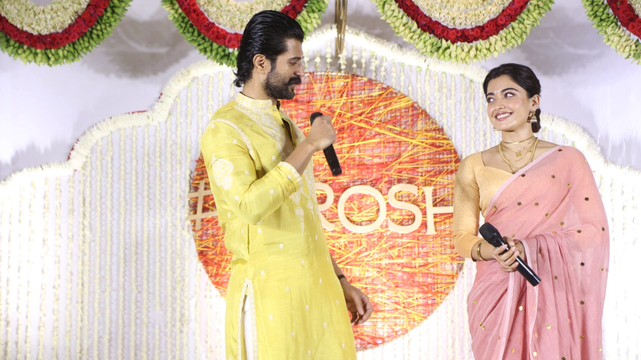 Vijay Deverakonda Rashmika Mandanna Media Meet