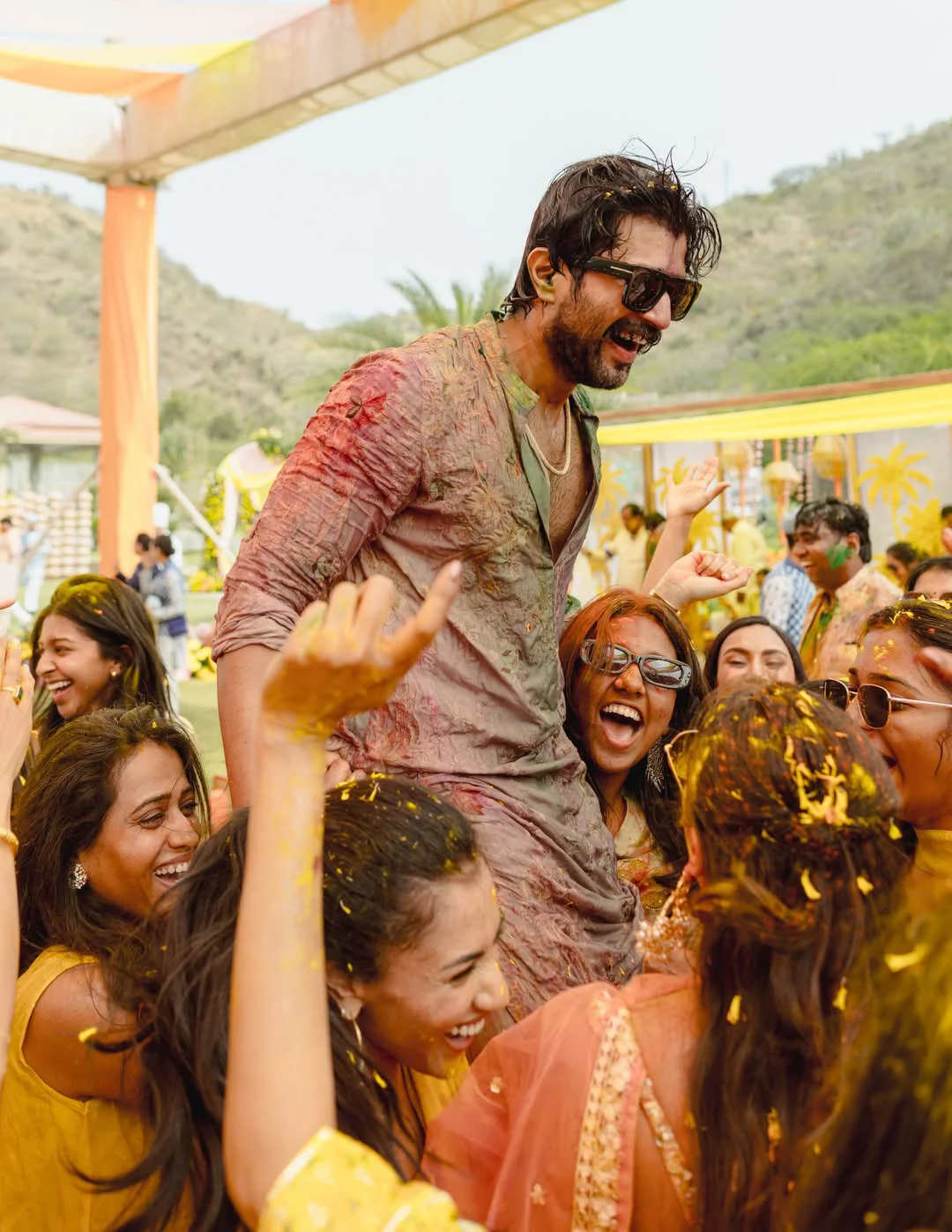 Virosh Vijay Deverakonda Rashmika Mandanna Haldi Ceremony