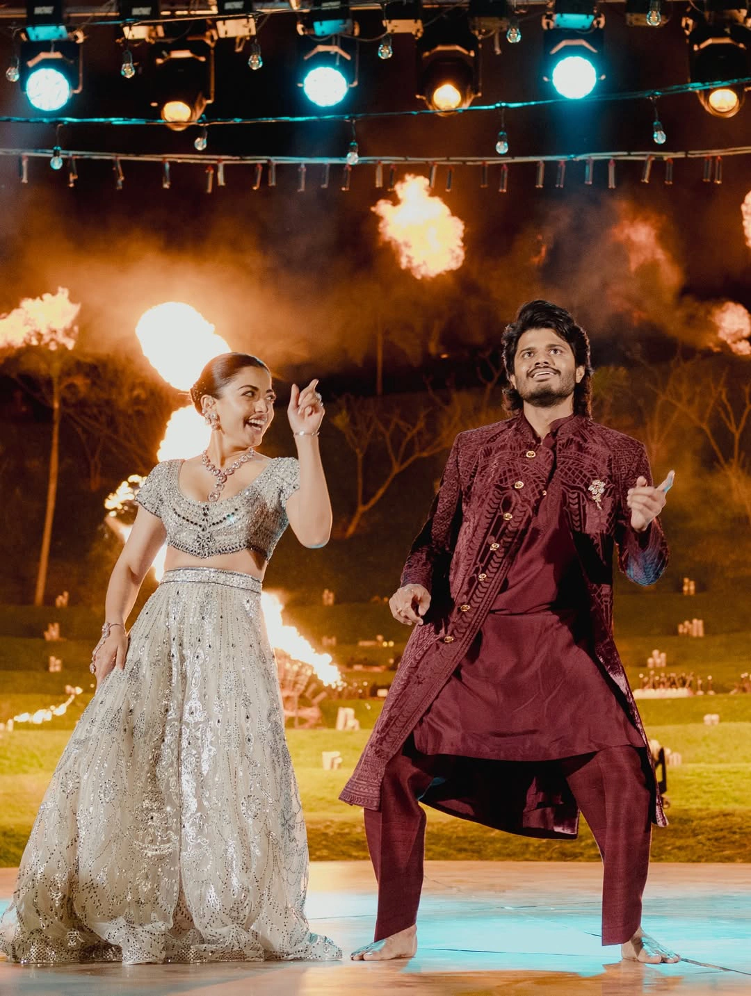 Vijay Deverakonda Rashmika Mandanna Sangeeth Photos