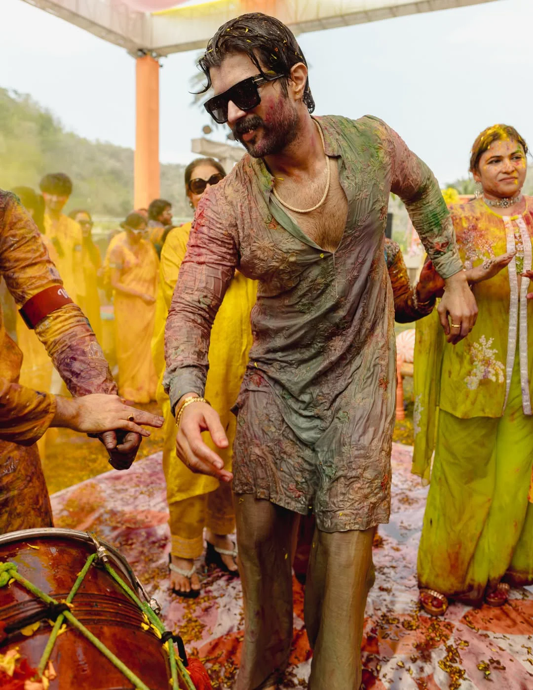Virosh Vijay Deverakonda Rashmika Mandanna Haldi Ceremony
