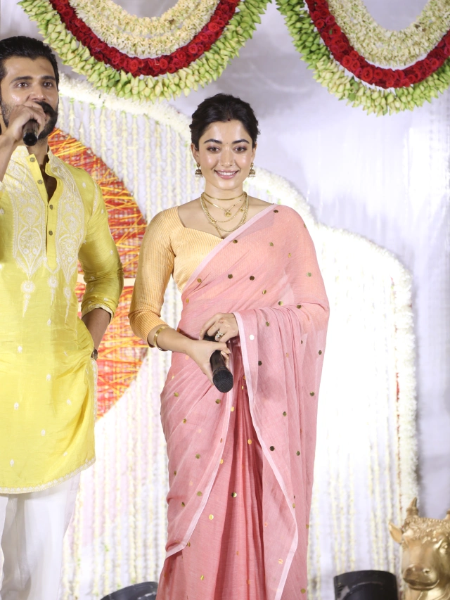 Vijay Deverakonda Rashmika Mandanna Media Meet