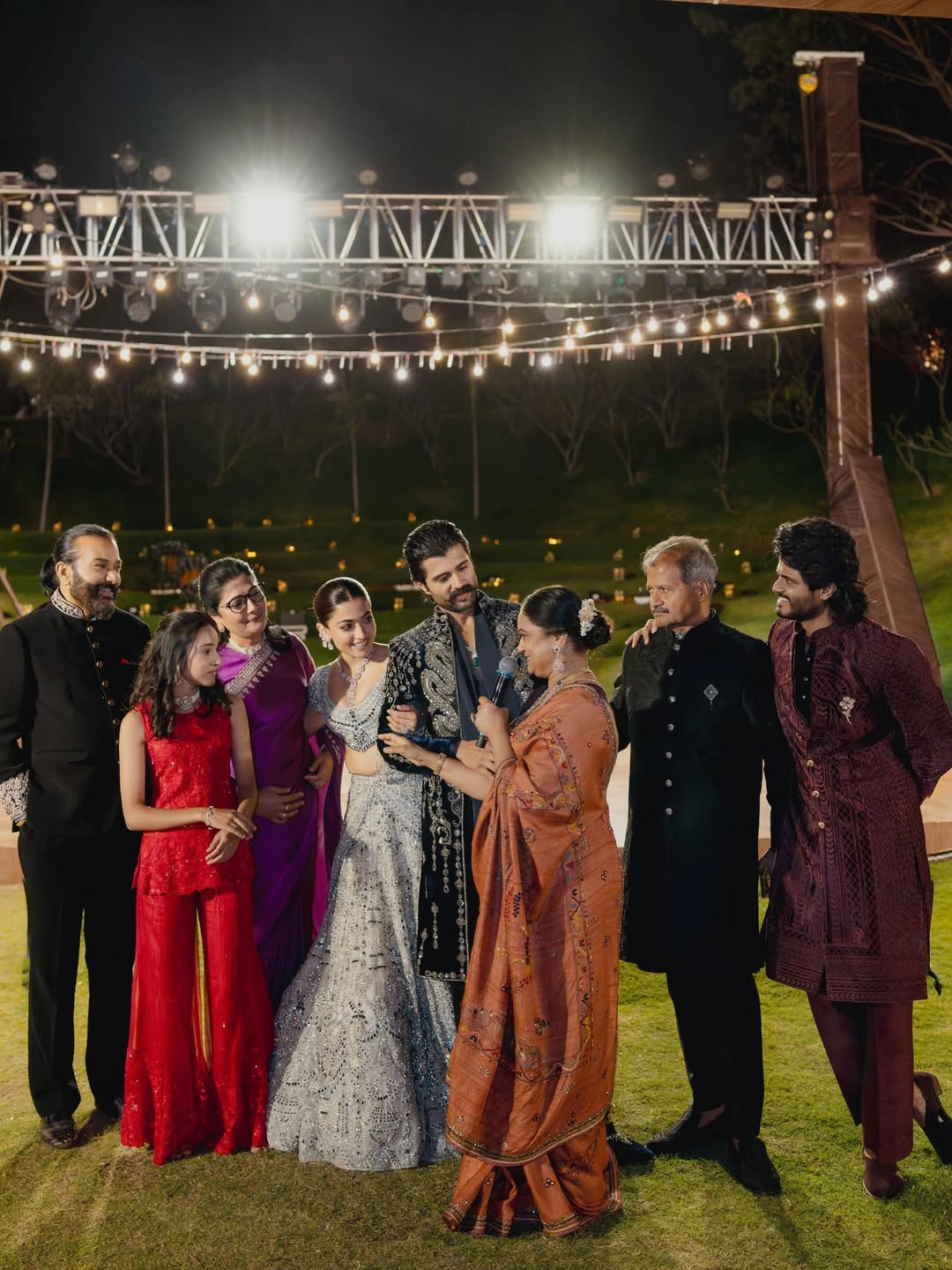 Vijay Deverakonda Rashmika Mandanna Sangeeth Photos