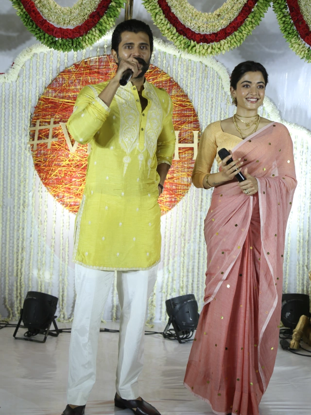 Vijay Deverakonda Rashmika Mandanna Media Meet